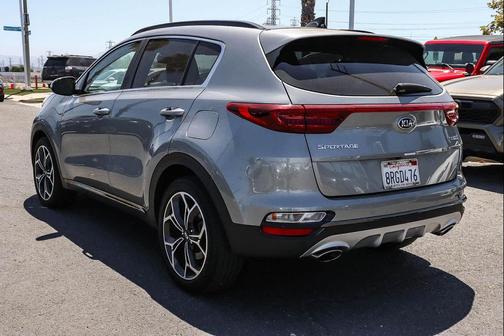 Steel Gray 2020 Kia Sportage SX Turbo