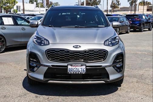 Steel Gray 2020 Kia Sportage SX Turbo