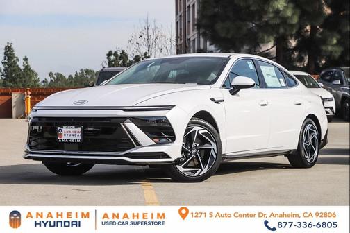 Serenity White 2026 Hyundai SONATA SEL
