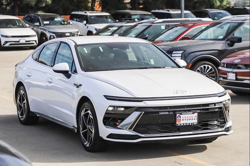 Serenity White 2026 Hyundai SONATA SEL
