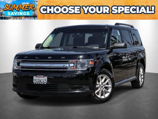 Shadow Black 2018 Ford Flex SE