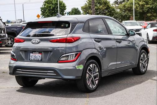 Galactic Gray 2023 Hyundai KONA EV Limited