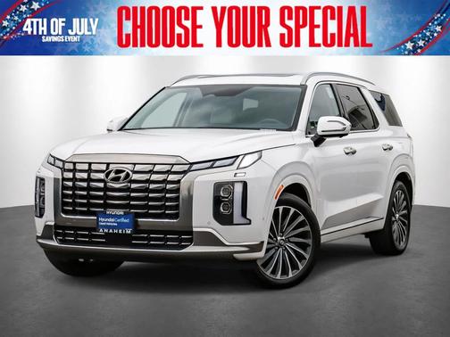 Hyper White 2024 Hyundai PALISADE Calligraphy