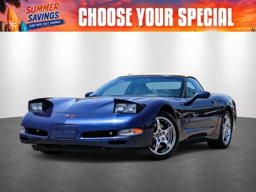 Navy Blue Metallic 2001 Chevrolet Corvette Base