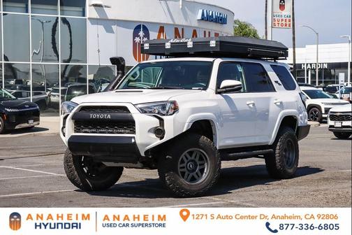 Super White 2019 Toyota 4Runner TRD Off Road Premium