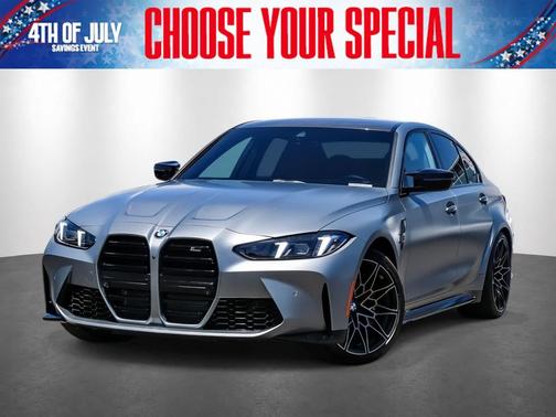 Frozen Pure Grey II Metallic 2026 BMW M3 Competition xDrive