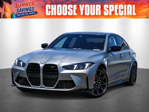Frozen Pure Grey II Metallic 2026 BMW M3 Competition xDrive