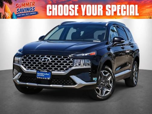 Twilight Black 2023 Hyundai Santa Fe Plug-In Hybrid SEL Convenience