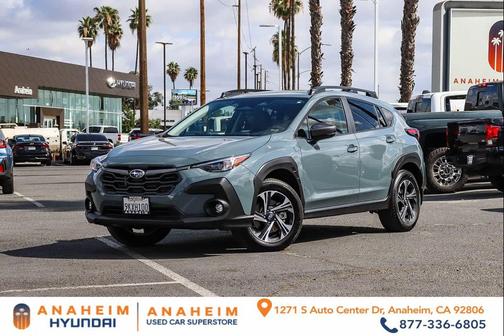 Offshore Blue Metallic 2024 Subaru Crosstrek Premium