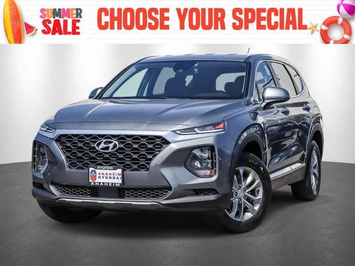 Machine Gray 2019 Hyundai SANTA FE SE 2.4