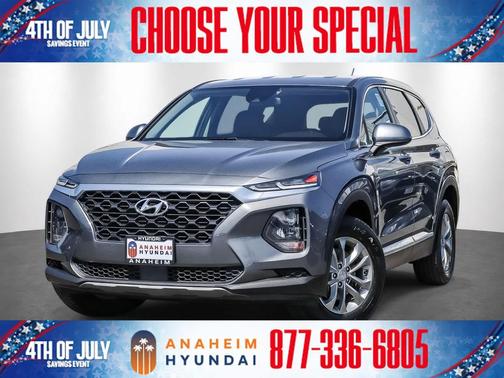 Machine Gray 2019 Hyundai SANTA FE SE 2.4