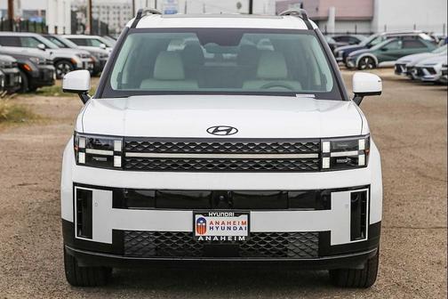 Serenity White 2026 Hyundai SANTA FE HEV Calligraphy
