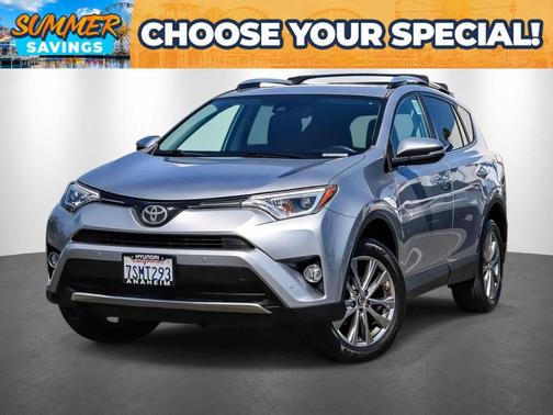Silver Sky Metallic 2016 Toyota RAV4 Limited
