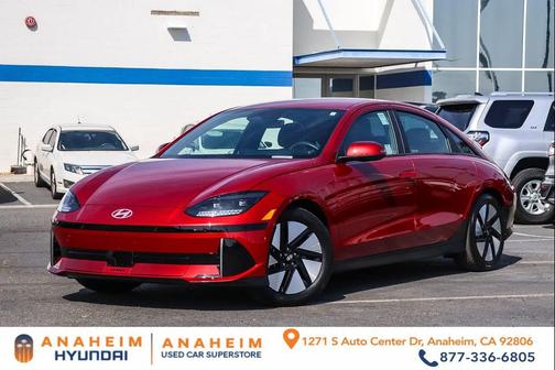 Ultimate Red 2024 Hyundai IONIQ 6 SE