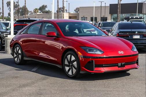 Ultimate Red 2024 Hyundai IONIQ 6 SE