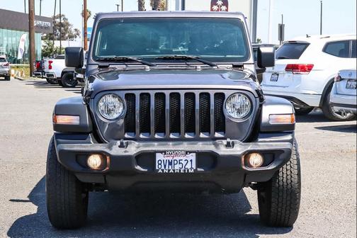 Granite Crystal Metallic Clearcoat 2021 Jeep Wrangler Unlimited Sport