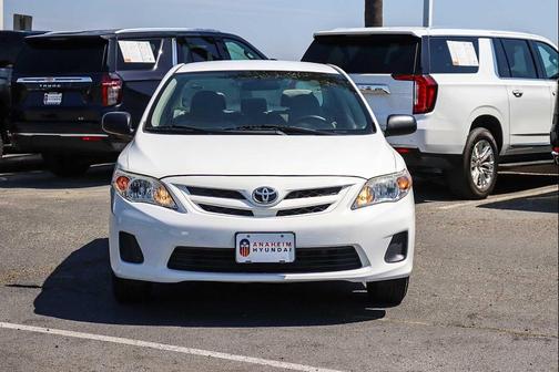 Super White 2011 Toyota Corolla S