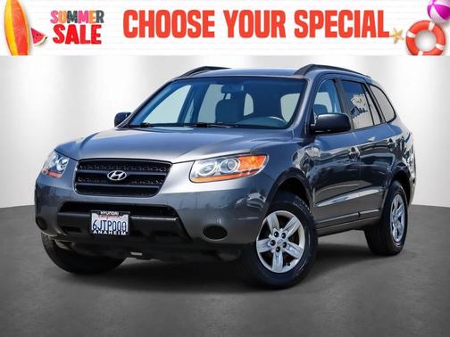 Willow Gray 2009 Hyundai SANTA FE GLS