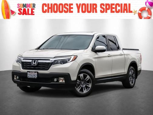 White Diamond Pearl 2019 Honda Ridgeline RTL