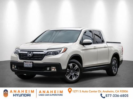 White Diamond Pearl 2019 Honda Ridgeline RTL