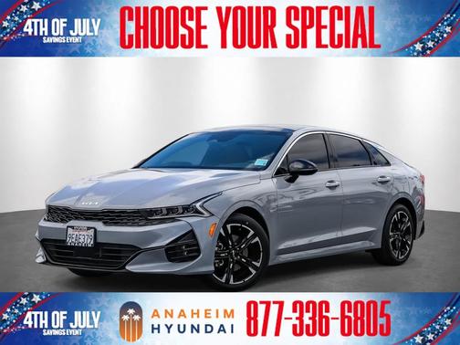 Wolf Gray 2023 Kia K5 GT-Line