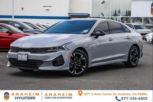 Wolf Gray 2023 Kia K5 GT-Line