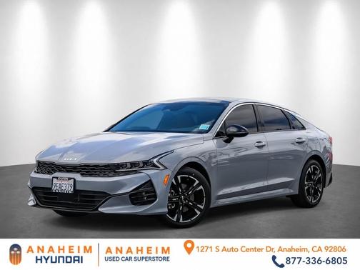 Wolf Gray 2023 Kia K5 GT-Line