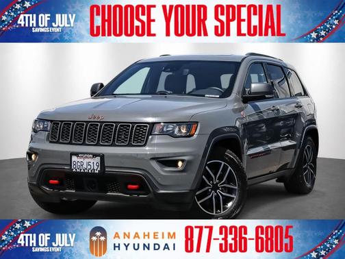 Sting-Gray Clearcoat 2019 Jeep Grand Cherokee Trailhawk