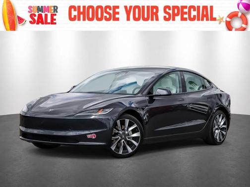 Gray 2024 Tesla Model 3 Standard Range
