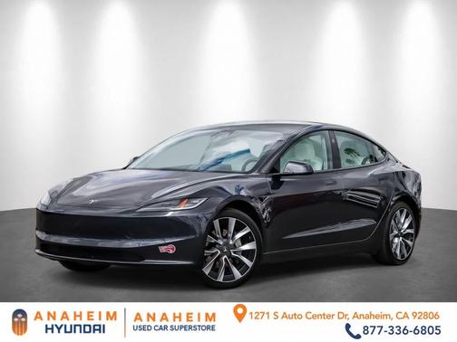 Gray 2024 Tesla Model 3 Standard Range
