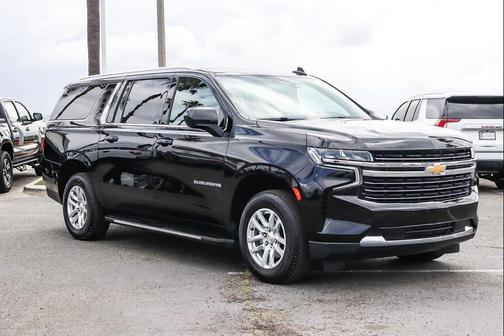 Black 2021 Chevrolet Suburban LT