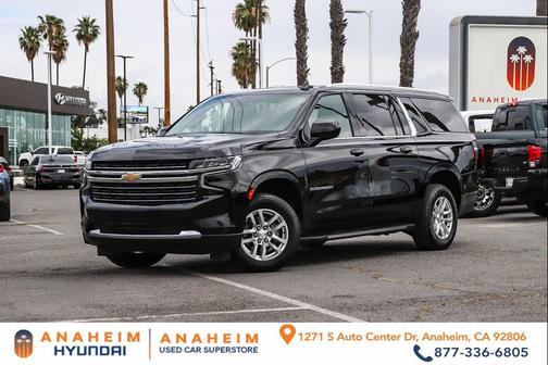 Black 2021 Chevrolet Suburban LT