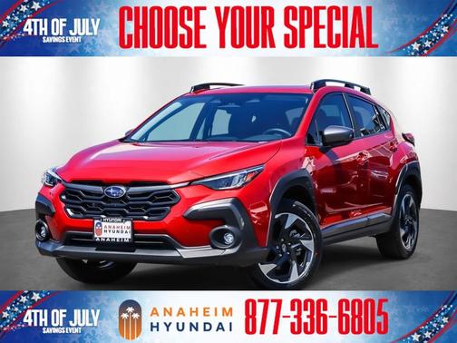Lithium Red Pearl 2024 Subaru Crosstrek Limited