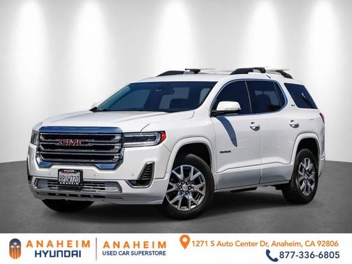 Summit White 2020 GMC Acadia FWD SLT