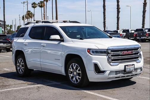 Summit White 2020 GMC Acadia FWD SLT