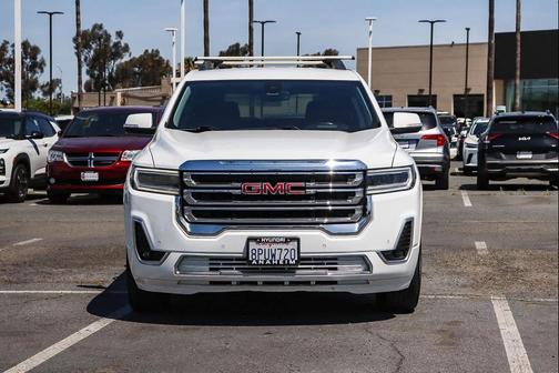 Summit White 2020 GMC Acadia FWD SLT