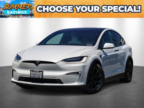 White 2022 Tesla Model X Dual Motor All-Wheel Drive