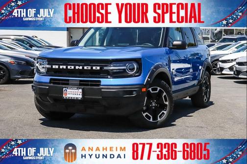 Velocity Blue Metallic 2022 Ford Bronco Sport Outer Banks