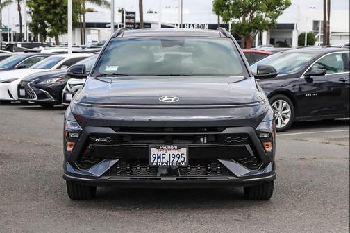 Ecotronic Gray Pearl w/Black Roof 2024 Hyundai KONA N Line