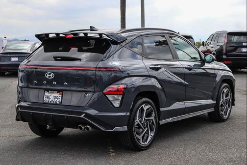 Ecotronic Gray Pearl w/Black Roof 2024 Hyundai KONA N Line