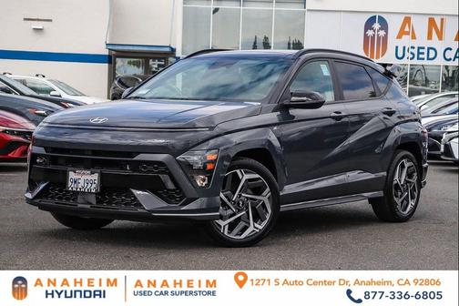Ecotronic Gray Pearl w/Black Roof 2024 Hyundai KONA N Line
