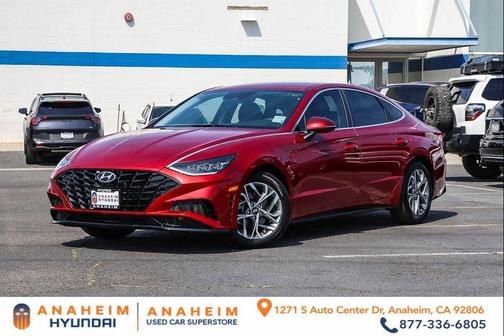 Ultimate Red 2023 Hyundai SONATA SEL