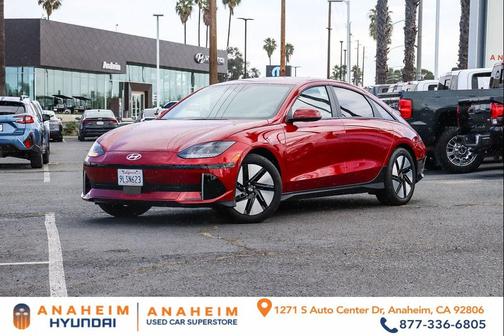 Ultimate Red 2024 Hyundai IONIQ 6 SE