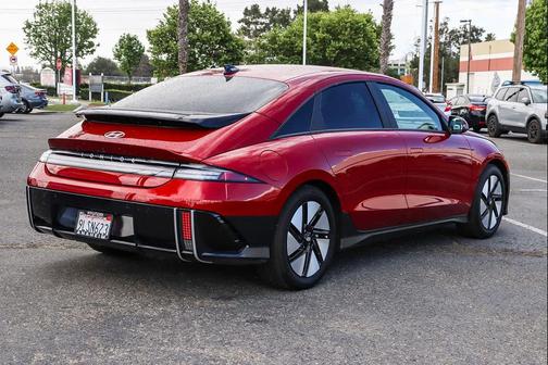 Ultimate Red 2024 Hyundai IONIQ 6 SE