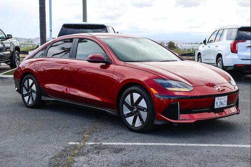 Ultimate Red 2024 Hyundai IONIQ 6 SE