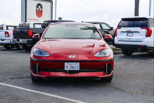 Ultimate Red 2024 Hyundai IONIQ 6 SE