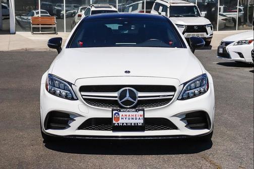 Polar White 2021 Mercedes-Benz AMG C 43 4MATIC