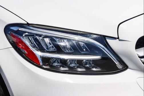 Polar White 2021 Mercedes-Benz AMG C 43 4MATIC