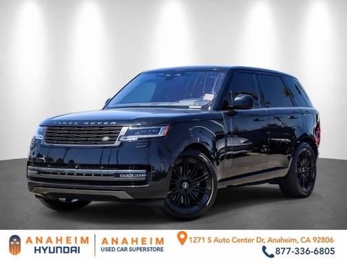 Black 2023 Land Rover Range Rover P530 SE