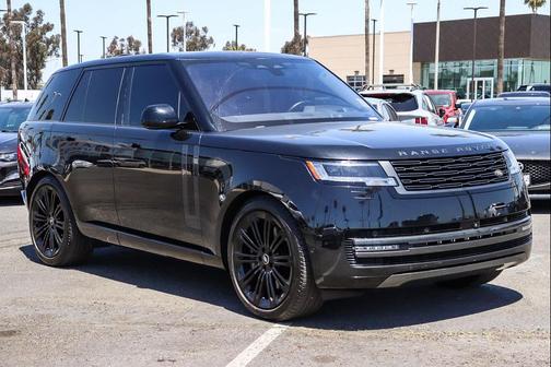 Black 2023 Land Rover Range Rover P530 SE